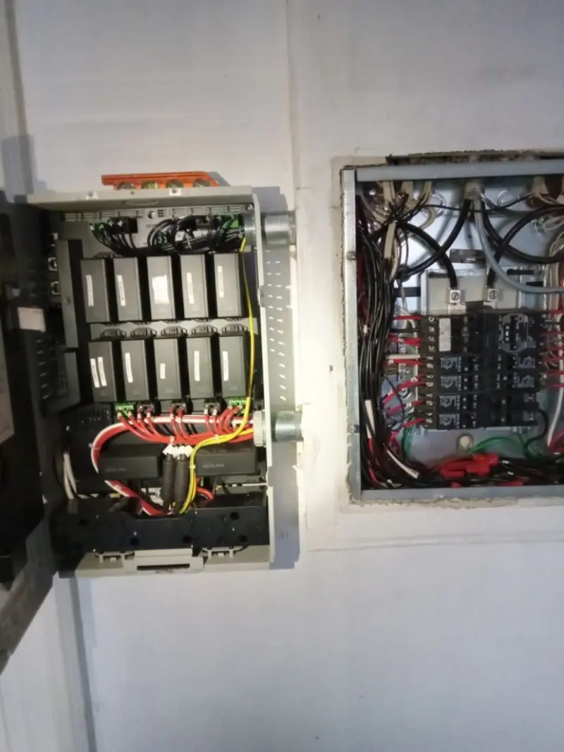 Electrical panel upgrade completed for Commercial Electrician Services in Millstone